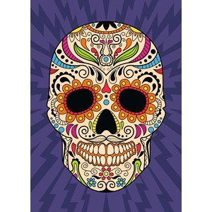 Ravensburger (19686) - "Calavera mexicana" - 1000 pieces puzzle
