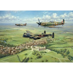 Falcon (11135) - "40th Anniversary Heroes" - 1000 pieces puzzle