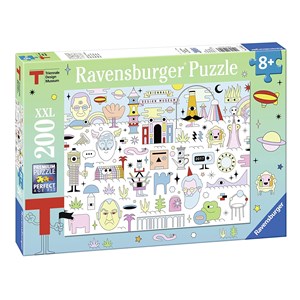Ravensburger (12702) - "Triennale" - 200 pieces puzzle