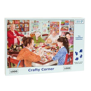 The House of Puzzles (3992) - "Crafty Corner" - 1000 pieces puzzle