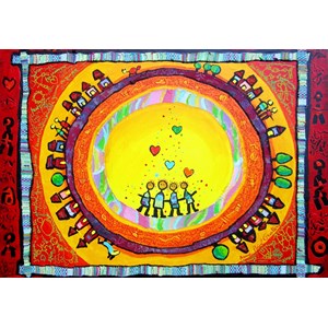 Grafika (00934) - "Family Portrait" - 1000 pieces puzzle