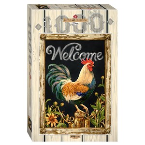 Step Puzzle (79114) - Dona Gelsinger: "Rooster" - 1000 pieces puzzle