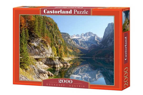 Castorland (C-200368) - "Gosausee, Austria" - 2000 pieces puzzle