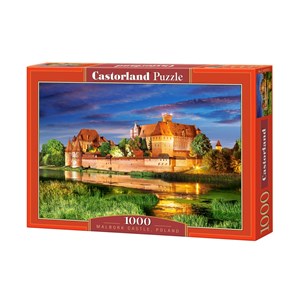 Castorland (C-103010) - "Poland, Malbork Castle" - 1000 pieces puzzle