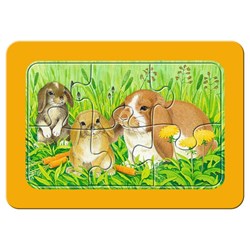 Ravensburger (06572) - "Lovely Animals" - 6 pieces puzzle