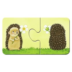 Ravensburger (06888) - "Farm Animals" - 2 pieces puzzle