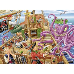 Ravensburger (10939) - "Pirate Boat Adventure" - 100 pieces puzzle