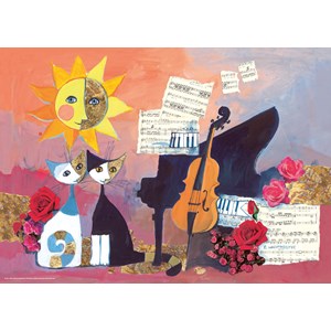 Heye (29449) - Rosina Wachtmeister: "Cello" - 1000 pieces puzzle