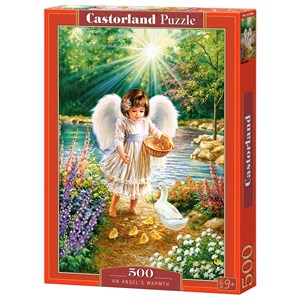 Castorland (B-52844) - "An Angel's Warmth" - 500 pieces puzzle