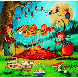 Grafika (02147) - François Ruyer: "The Witch" - 1500 pieces puzzle