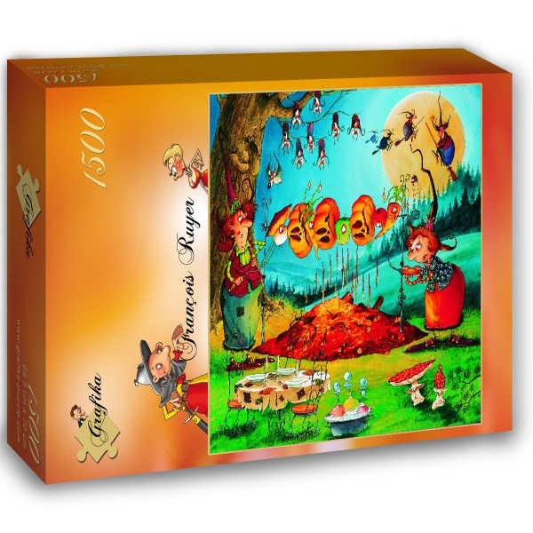 Grafika (02147) - François Ruyer: "The Witch" - 1500 pieces puzzle