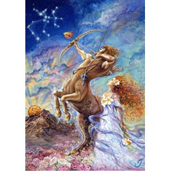Grafika (00825) - Josephine Wall: "Zodiac Sign, Sagittarius" - 1000 pieces puzzle