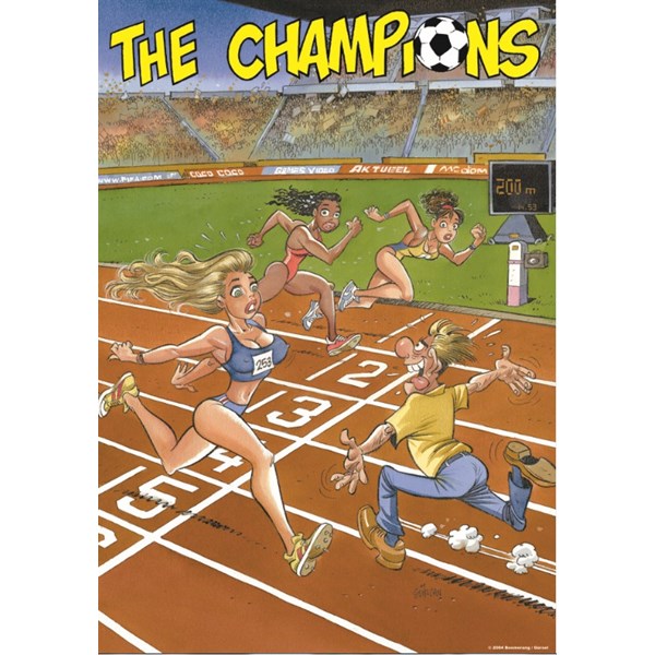 PuzzelMan (152) - "The 200 Meters Finish" - 1000 pieces puzzle