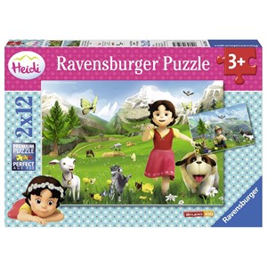 Ravensburger (07593) - "Heidi" - 12 pieces puzzle