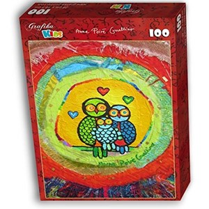 Grafika Kids (01741) - Anne Poire, Patrick Guallino: "Le Nid Porte-bonheur" - 100 pieces puzzle