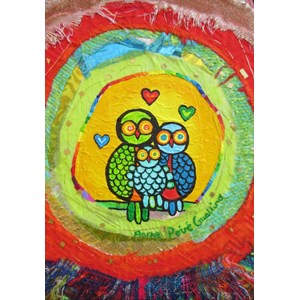 Grafika Kids (01741) - Anne Poire, Patrick Guallino: "Le Nid Porte-bonheur" - 100 pieces puzzle