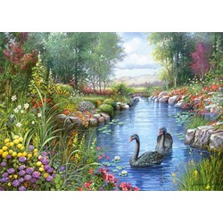 Castorland (C-151042) - "Black Swans" - 1500 pieces puzzle