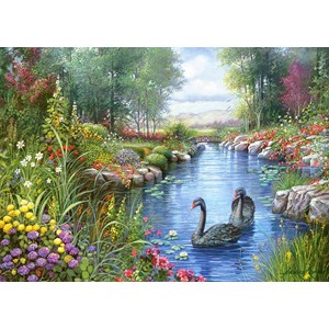 Castorland (C-151042) - "Black Swans" - 1500 pieces puzzle