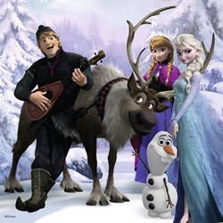 Ravensburger (07276) - "Frozen" - 25 36 49 pieces puzzle