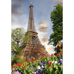 Grafika Kids (01112) - "Eiffel Tower, France" - 100 pieces puzzle