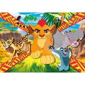 Clementoni (23978) - "The Lion Guard" - 104 pieces puzzle