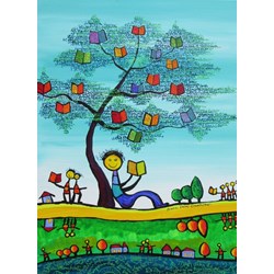 Grafika (01769) - Anne Poire, Patrick Guallino: "D'une Feuille l'Autre" - 300 pieces puzzle