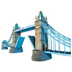 Ravensburger (12559) - "Tower Bridge, London" - 216 pieces puzzle
