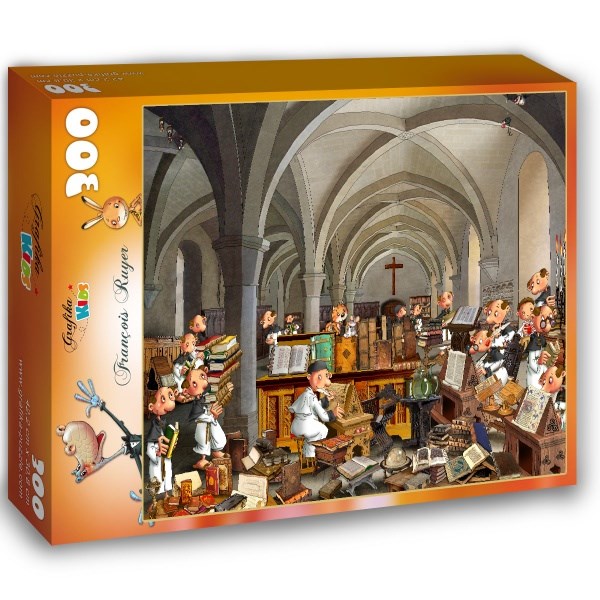 Grafika Kids (01445) - François Ruyer: "Scriptorium" - 300 pieces puzzle