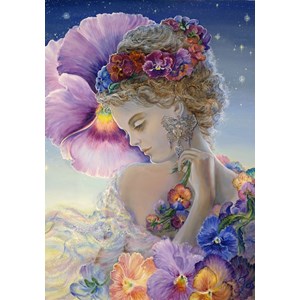 Grafika (02352) - Josephine Wall: "Pansy" - 1000 pieces puzzle