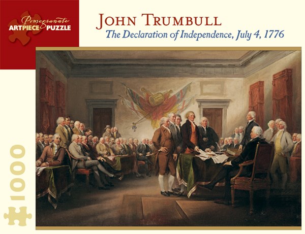 Pomegranate (AA676) - John Trumbull: "The Declaration of Independence, July 4, 1776" - 1000 pieces puzzle
