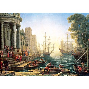 Anatolian (4902) - "Seaport with the Embarkati" - 3000 pieces puzzle