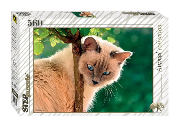 Step Puzzle (78080) - "Cat" - 560 pieces puzzle