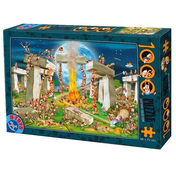 D-Toys (61218-CC02) - "Stonehenge" - 1000 pieces puzzle