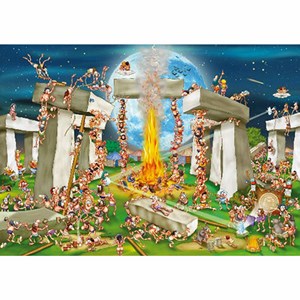 D-Toys (61218-CC02) - "Stonehenge" - 1000 pieces puzzle