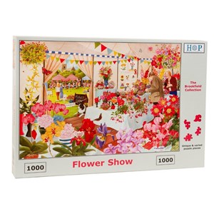 The House of Puzzles (3619) - "Flower Show" - 1000 pieces puzzle