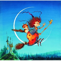 Grafika (02164) - François Ruyer: "Witch" - 1500 pieces puzzle