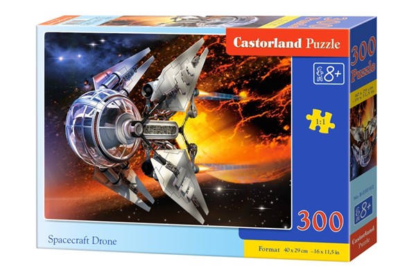 Castorland (B-030163) - "Spacecraft drone" - 300 pieces puzzle