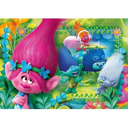 Clementoni (26586) - "Trolls" - 60 pieces puzzle