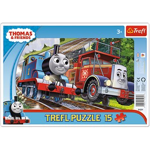 Trefl (31231) - "Thomas & Friends" - 15 pieces puzzle