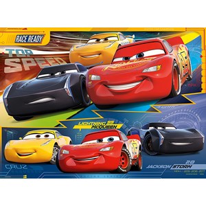 Ravensburger (10961) - "Cars 3" - 100 pieces puzzle