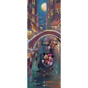 Ravensburger (15055) - "Disney Venetian Romance" - 1000 pieces puzzle