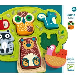 Djeco (01039) - "Oski" - 6 pieces puzzle