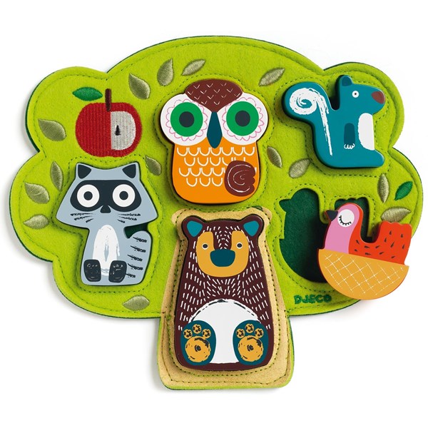 Djeco (01039) - "Oski" - 6 pieces puzzle