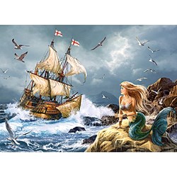 Castorland (B-13166) - "The Mysteries of the Sea" - 120 pieces puzzle