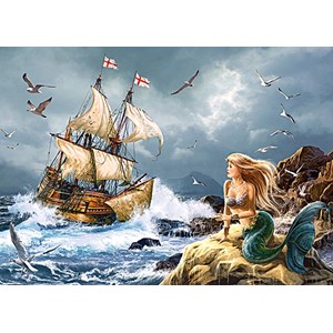 Castorland (B-13166) - "The Mysteries of the Sea" - 120 pieces puzzle