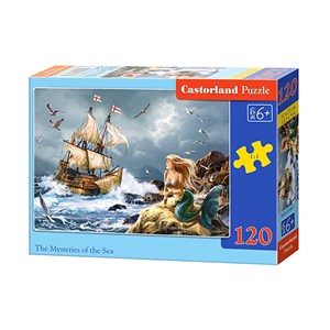 Castorland (B-13166) - "The Mysteries of the Sea" - 120 pieces puzzle