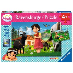 Ravensburger (09091) - "Heidi" - 24 pieces puzzle