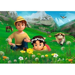 Ravensburger (09091) - "Heidi" - 24 pieces puzzle