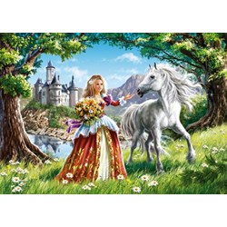 Castorland (B-21017) - "Charming princesses" - 70 120 pieces puzzle