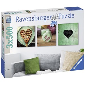 Ravensburger (19921) - "Heart's Desire" - 500 pieces puzzle